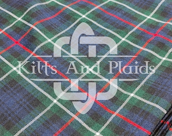 Mackenzie Modern Tartan - 100% Acryl Homespun 16 Unzen Tartan-Stoff - Maschinenwaschbar - 54 Zoll Breite Laufmeter - Kilt-Herstellungs-Stoff