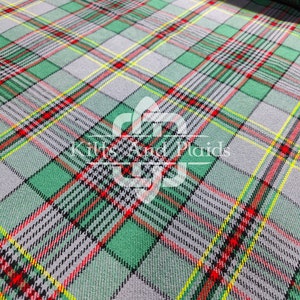 Craig Tartan - Homespun 100% Acrylic Tartan Fabric - Machine Washable -54 Inches Width - Running Yards - Kilt Making Fabric