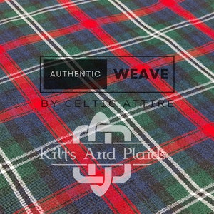 Sutherland Tartan - Homespun 100% Acrylic Tartan Fabric - Machine Washable -54 Inches Width - Running Yards - Kilt Making Fabric