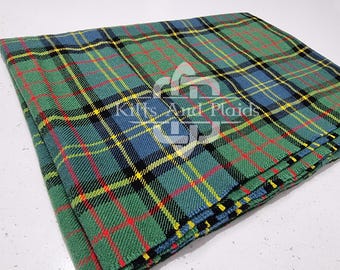 Macmillan Hunting Ancient Tartan - Homespun 16 oz Tartan Fabric - Machine Washable - 54 Inches Width - Running Yards - Kilt Making Fabric