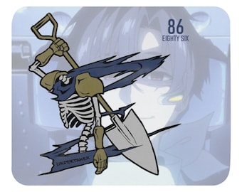 Skeleton No Head Mouse pad