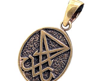 Hanger 183 Zegel van Lucifer - Brons