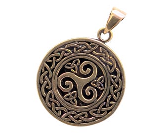 Anhänger 200 Triskele - Bronze