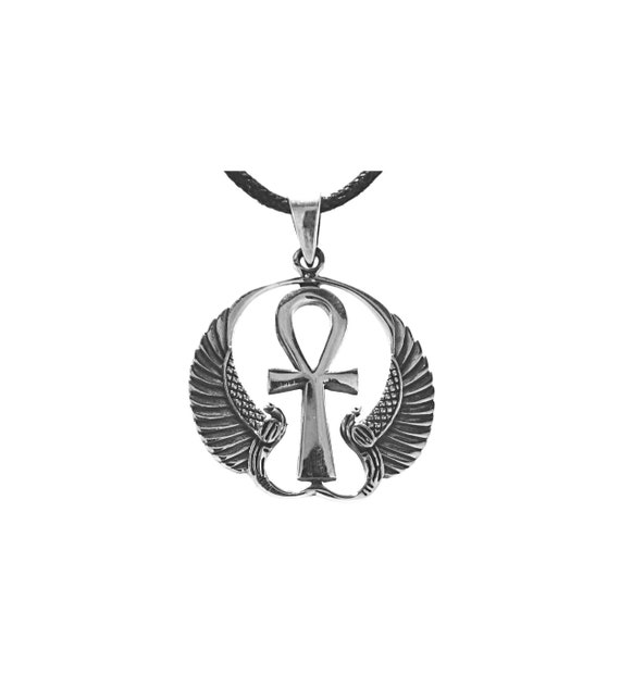 Bague Ankh Égyptienne Argent Sterling 925 – Tailles 6 à 10 | Alberto Bijoux