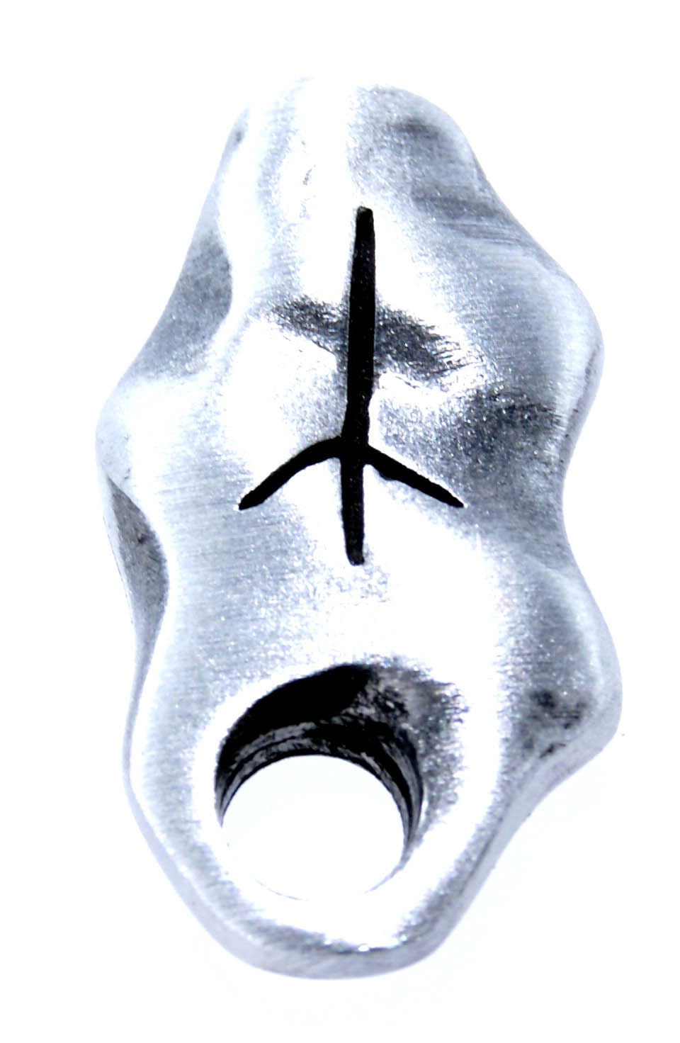 Runen Rune Buchstabe Z Runes Algiz Futhark Anhänger Zinn Nr. | Etsy