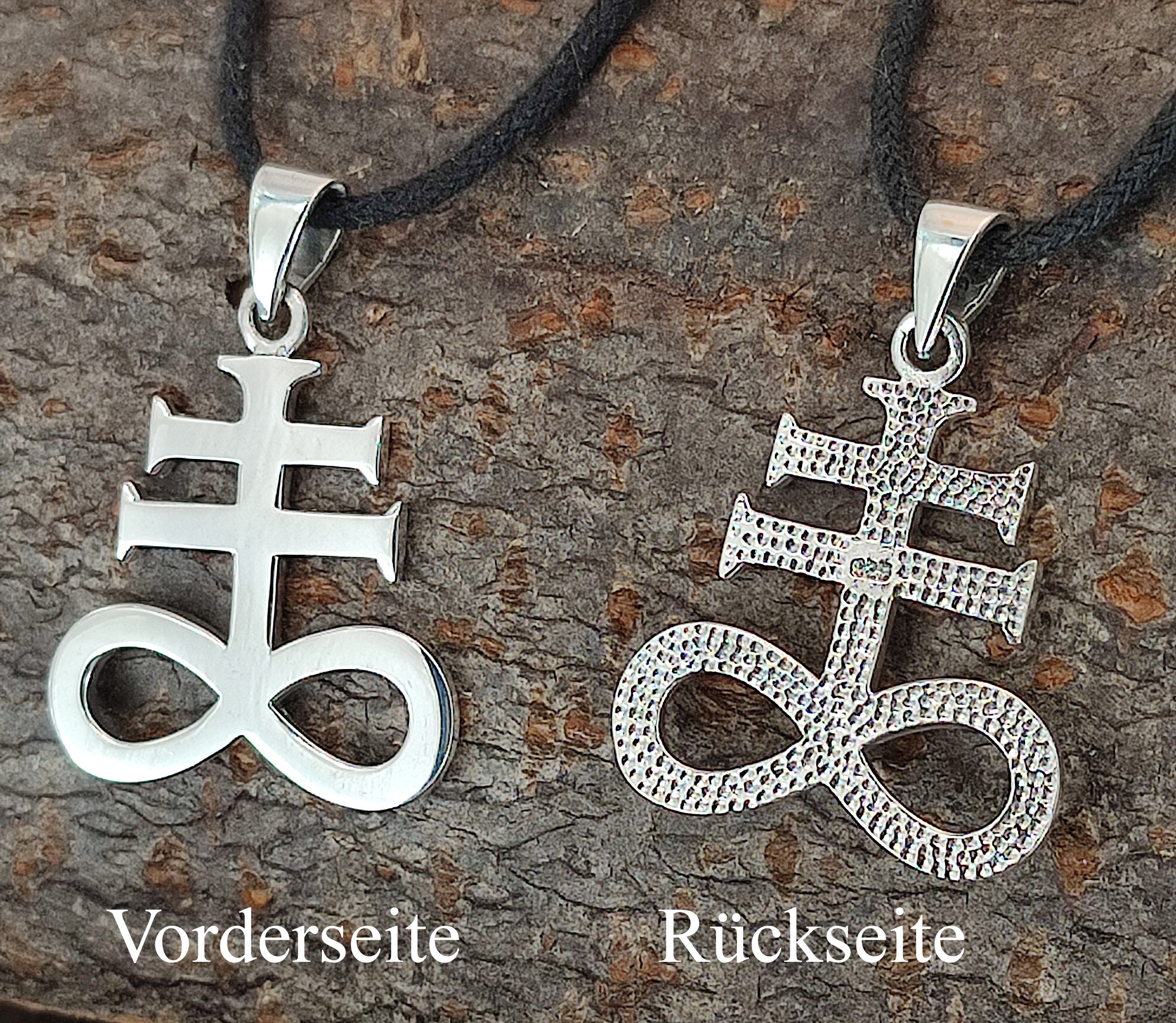 Leviathan cross shop pendant