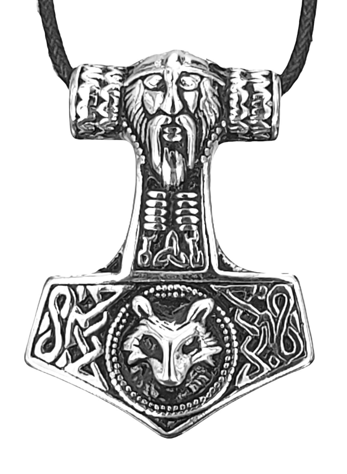 Soul-Cats® Thorshammer with or without Royal Stainless Steel Chain