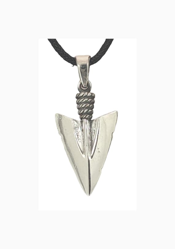 Pendant Arrowhead Made of 925 Sterling Silver Arrowhead Viking No