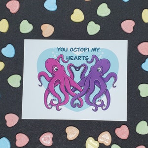 You Octopi My Hearts Card