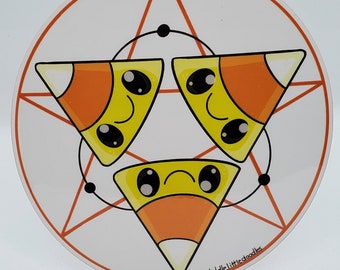 Candy Corn Cult Sticker
