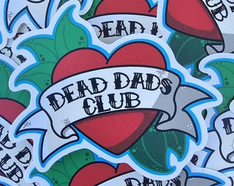 Dead Dads Club Sticker