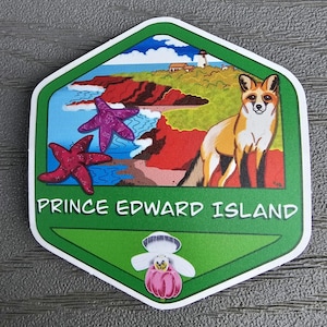 Adesivo dell'Isola del Principe Edoardo