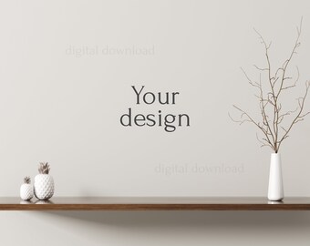 Download Blank Wall Mockup Etsy