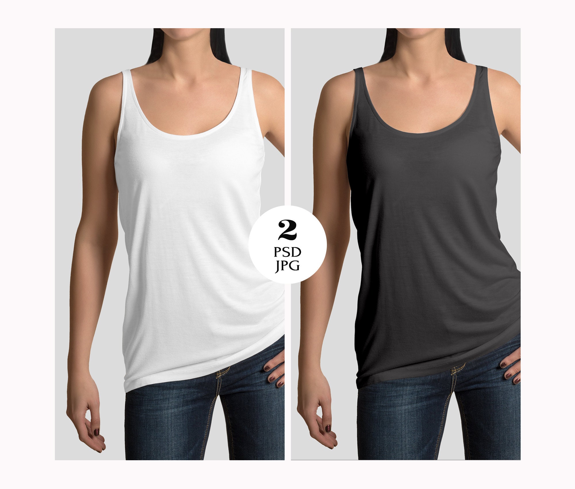 tank top mock up