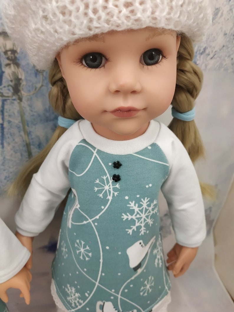 Doll Clothes for 18 inch. Doll winter outfit. Gift for girl. Etsy