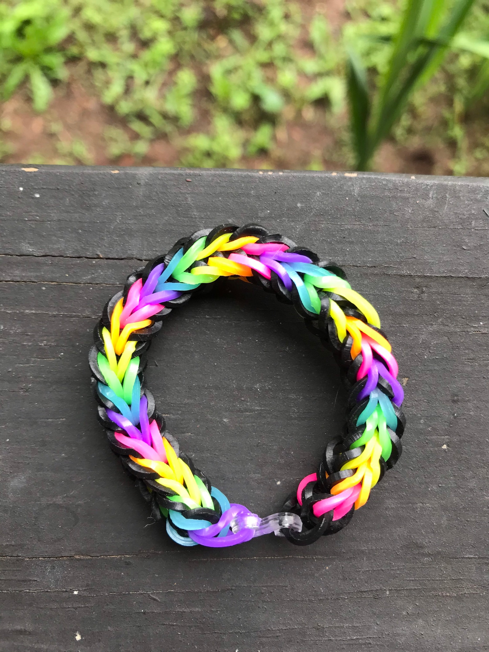 Rainbow Viper Bracelet Etsy