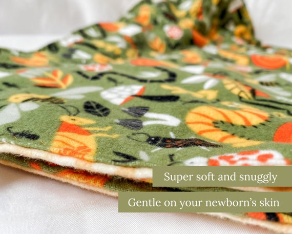 Double Side Flannel Fleece Fabric Plush Fur Cuddle Baby Blanket