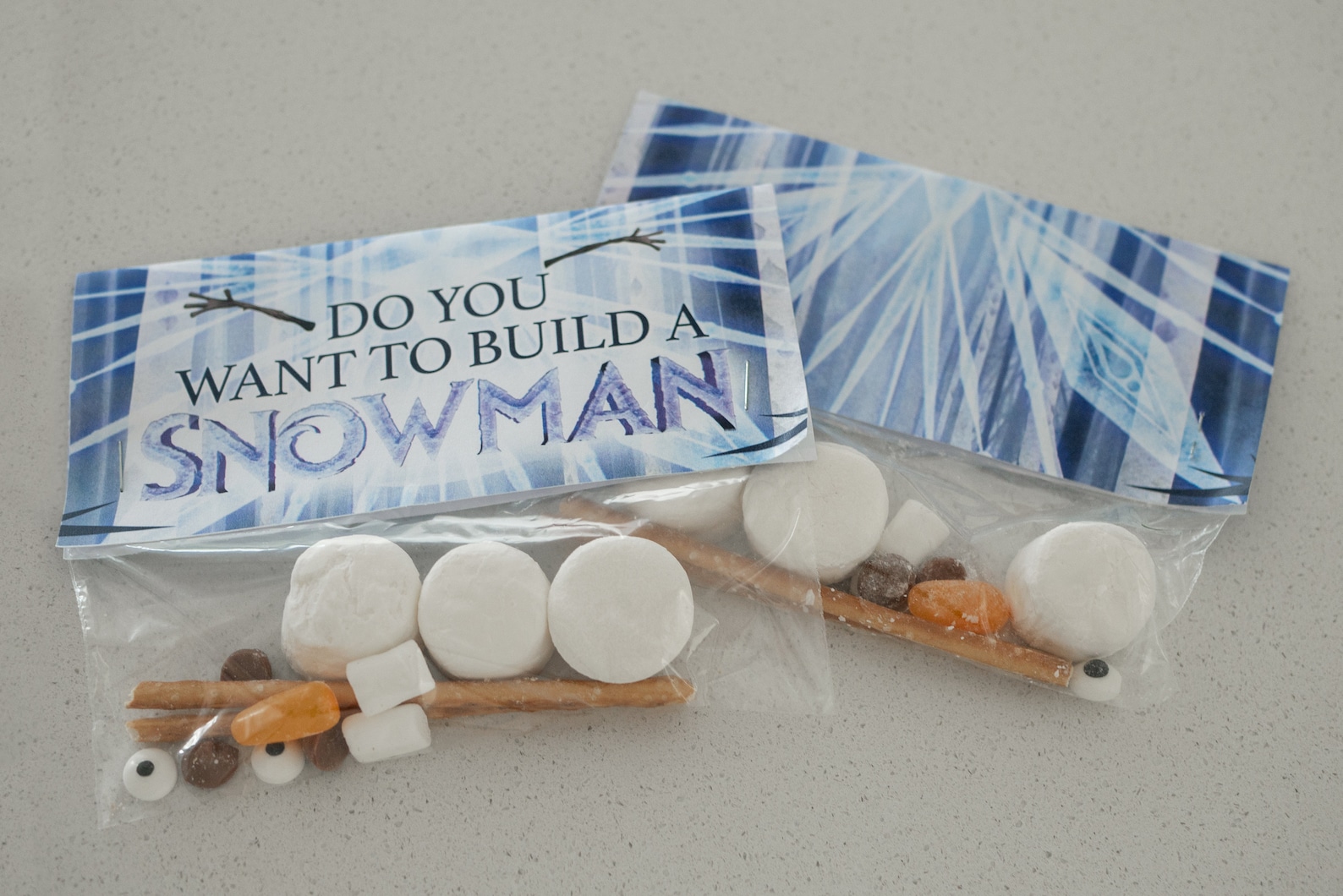 Do You Want to Build A Snowman Printable Frozen Themed Party Favour - Etsy