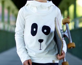 Hoodie "Panda" White | Wishing well