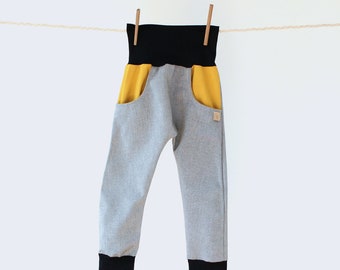 Knickerbocker (narrow) "Gray Mouse" Black/Mustard/Grey | Wishing well