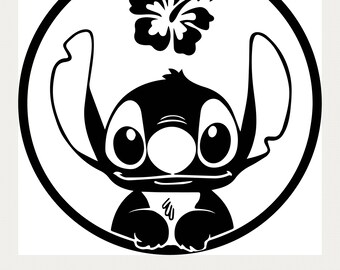 Free Free 78 Outline Disney Stitch Svg Free SVG PNG EPS DXF File