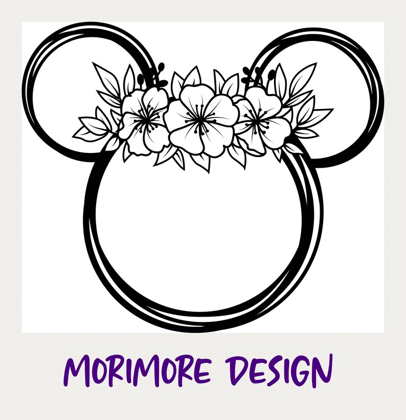 Download Clip Art Mickey Floral Svg Mickey Wreath Svg Mickey Minnie Head Svg Laurel Svg Mickey Minnie Flower Svg Floral Mickey Head Svg Cut File For Cricut Art Collectibles