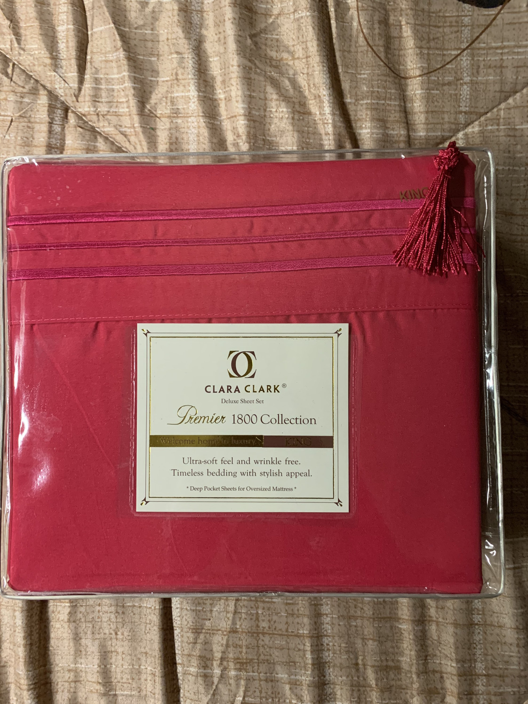 King size sheet set Etsy