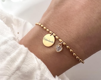 Maid of honor bracelet, personalized, bachelorette party, maid of honor gift, bridesmaid bracelet, godmother, bride, mother of the bride, gift for woman, girlfriend