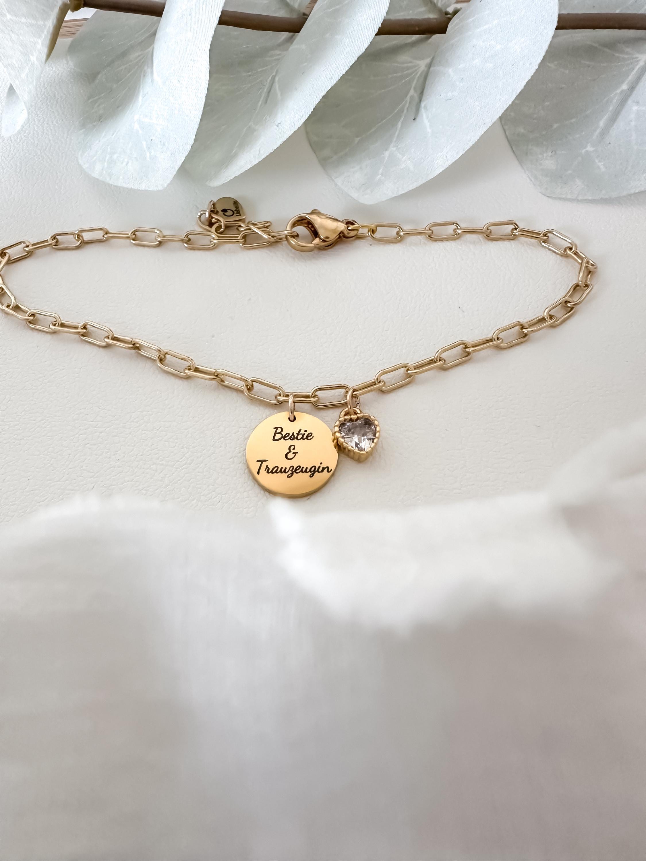 Bracciale elastico personalizzato: regalo per la migliore amica e per l'addio al nubilato - Italia
