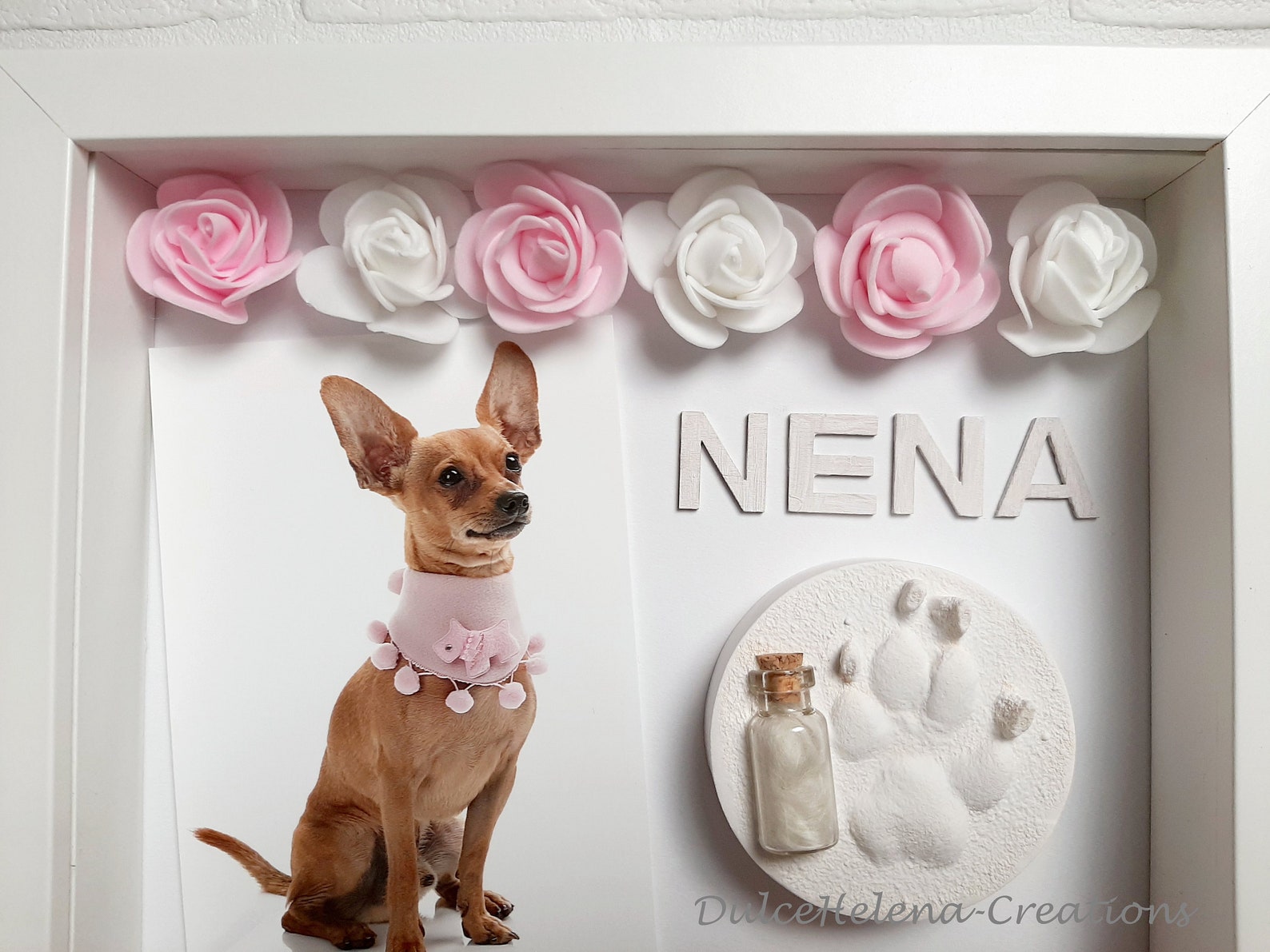 Personalisierter Fotorahmen Andenken Erinnerung Hund Etsy