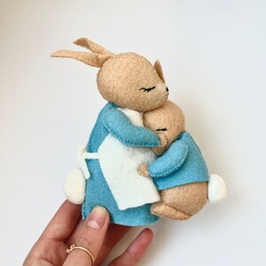 Custom order for Erin , Peter Rabbit , toy  bunny,  Personalized gift, Farm baby toys