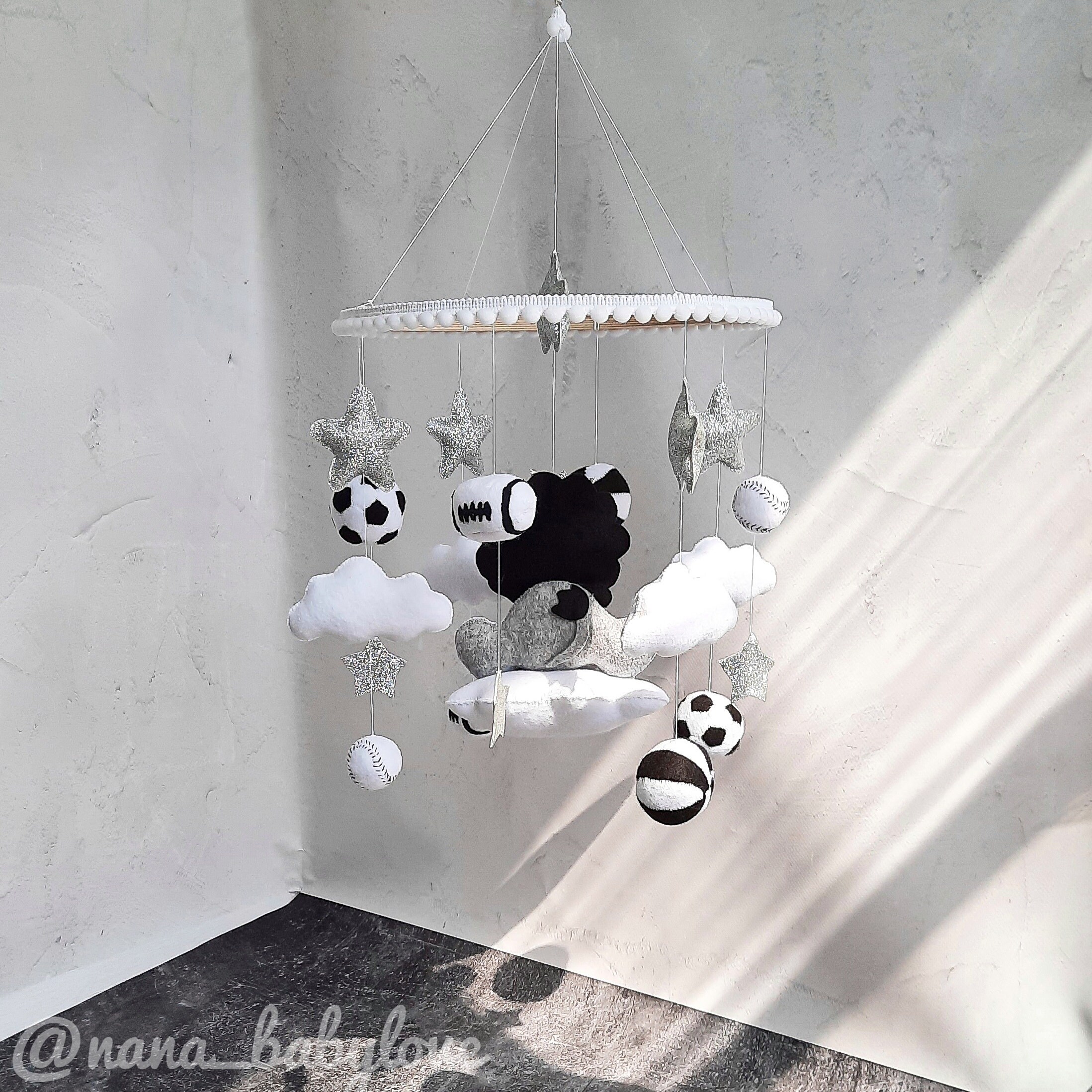 Crib Mobile Boy Baby Mobile Boy Crib Mobile Lion Nursery Decor Etsy