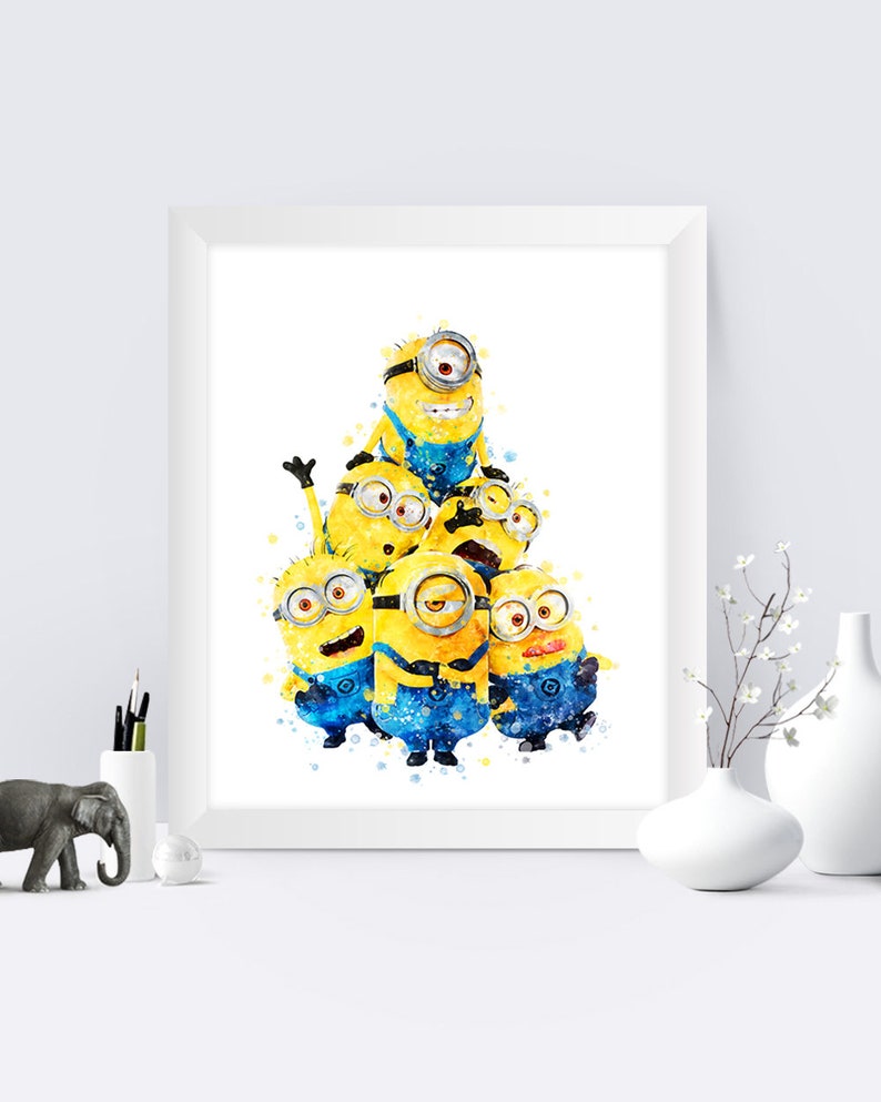 minion wall art