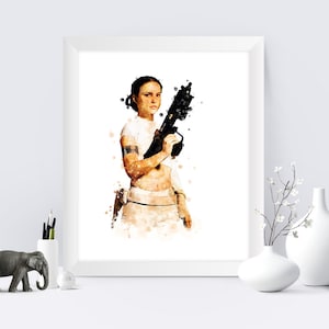 Star Wars Padme Amidala Print Star Wars Watercolor Painting Padme ...