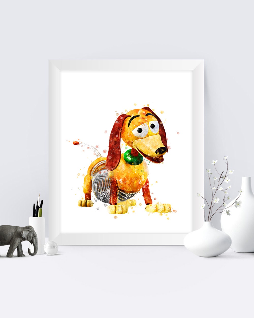 Toy Story Slinky Dog Art Print Toy Story Printable Slinky Dog - Etsy