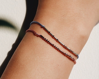 Pulsera de código Morse personalizada / pulsera de nombre personalizado / pulsera de mensaje oculto / regalo del día de San Valentín / regalo de aniversario / regalo de cumpleaños