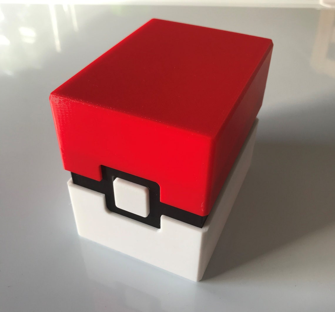 Pokemon card holder box storage Boite des Cartes Etsy