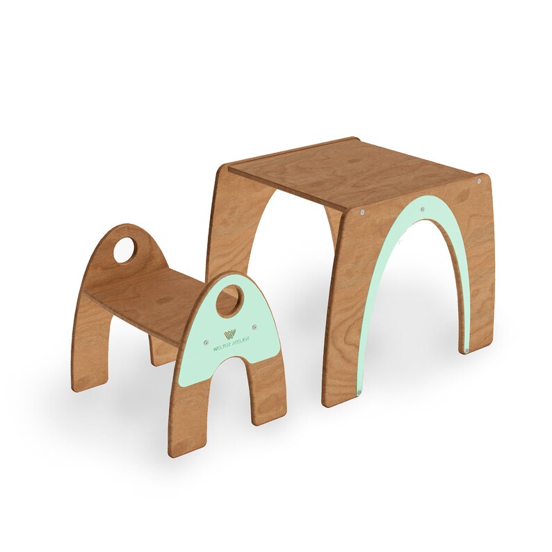 Loop Montessori Stool Kitchen Step Stool Montessori Toys Etsy