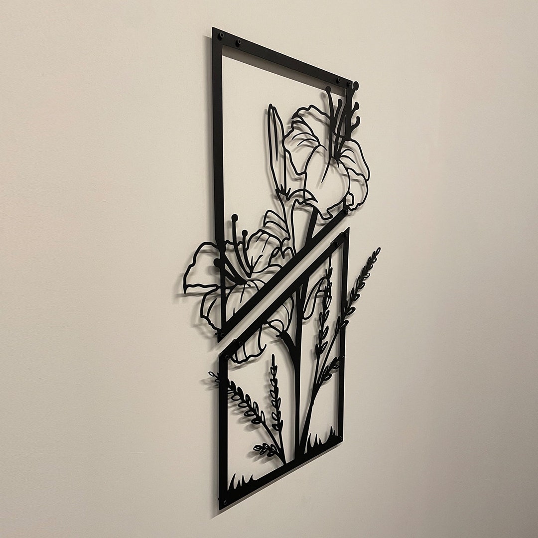 Farmhouse Metal Wall Decor, Set of Wall Art, Weird Home Decor