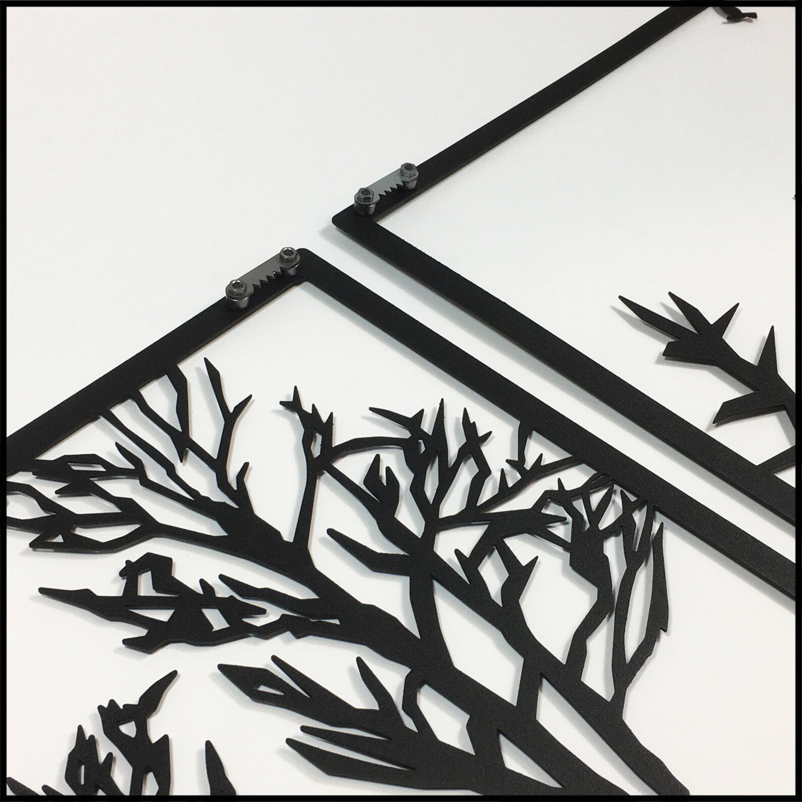 Jungle x3 Metal Wall Decor Metal Wall Art Tentures murales Etsy