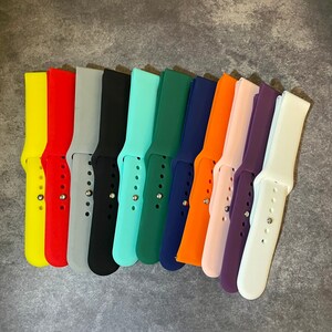 Smartwatch silicone bands, fire, fireman, watch bands, 42/44mm, 38/40mm, First in last out, Compatible with Samsung and Fitbit image 3