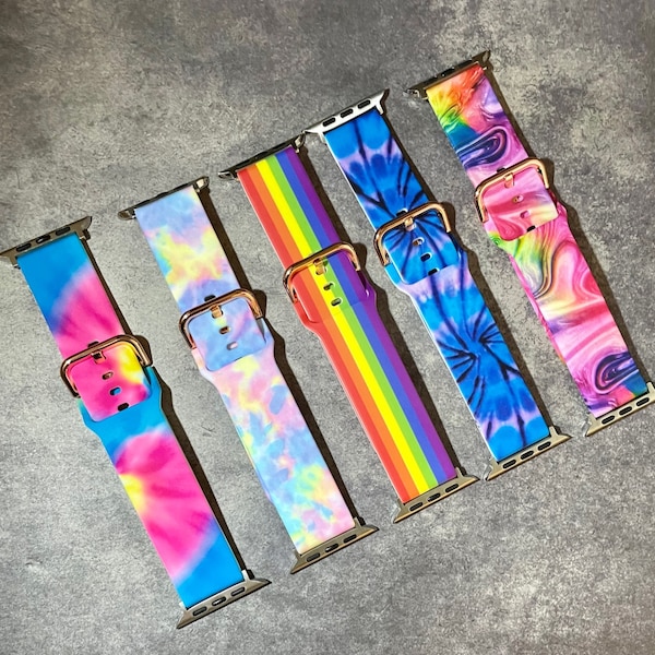 Pride Watch Band Silicone 20mm Etsy