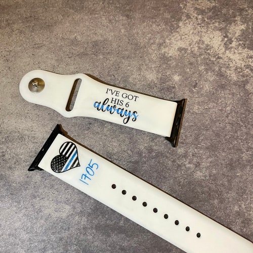 Smartwatch Silicone Bands Police Watch Band Watch Bands Etsy