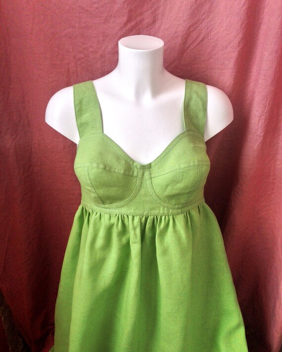 Linen dress Bradress Nightdress Nightgown Etsy