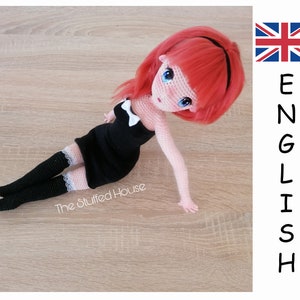 Curvy-poppenpatroon amigurumi, realistisch lichaam (Engelse pdf)