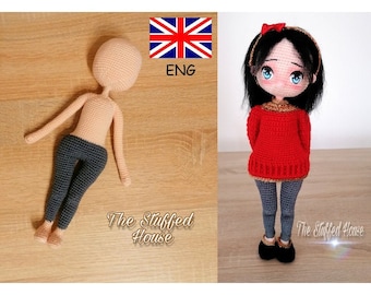 Amigurumi Doll Base Pattern, Häkelkörper PDF PDF Englisch