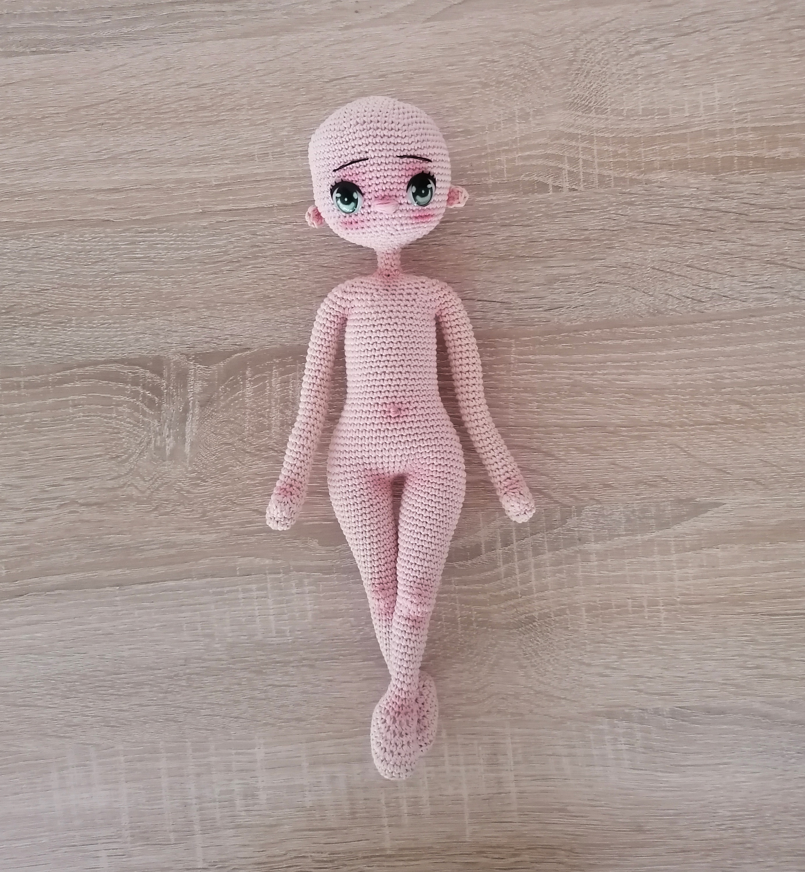 Amigurumi Doll Base Pattern Amigurumi Body Pattern Pdf - Etsy UK