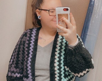 Granny Hexagon Cardigan