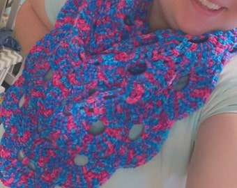 Crochet Small Virus Shawl