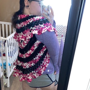 Crochet Mandala Vest